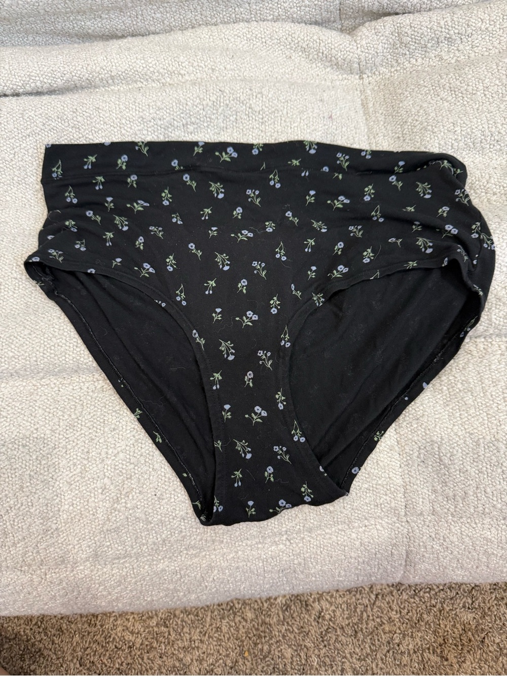 Storq Postpartum/maternity High-Waist Floral every stage brief, Large